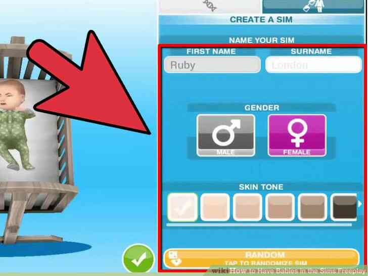 Image intitulée Ont des Bébés dans les Sims Freeplay l